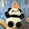 Lindo llavero de cordero de peluche, muñeco de peluche, colgante para bolso de pareja, juguete de máquina de peluches, accesorio de regalo
