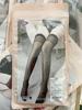 Jin Deseo Sex Calcetines Ropa Interior Tentación Sexy Calcetines de Red de Seda Negra Ropa Interior Traje Uniforme Calcetines