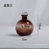Jarrón de Vidrio Sódico-Cálcico al por Mayor Transfronterizo Jarrón Estilo Ins Retro Europeo Exquisito Tarro de Almacenamiento para Flores Frescas