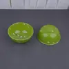 Louça de melamina floco de neve tigela 4,5 polegadas tigela tigela de plástico de melamina camomila tigela tigela verde tigela tigela de sopa