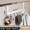 Gancho detrás de la puerta, sin perforaciones, perchero, estante para guardar ropa, gancho para abrigos de pared para el hogar, gancho para baño y dormitorio