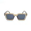 Gafas de sol cuadradas de montura pequeña disponibles en cuatro colores, gafas de sol de moda unisex, versátiles, sencillas, retro, gafas de sol estilo callejero INS