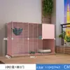Jaula para gatos casa interior jaula vacía espacio libre súper grande casa para gatos casa para gatos nido de dos pisos tres pisos villa para gatos pequeños