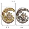 Joias de Liga de Borboleta para Arte de Unhas Buccellati Diamante Laço Lua Estrela Tartaruga Cobra Acessórios para Unhas Atacado