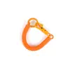 Llavero de Cuerda de Resorte de Plástico en Stock con Llavero de Resorte Metálico Colorido, Cadena de Cuerda Retráctil Anti-Pérdida, Portátil y Anti-Pérdida
