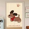 Cortina de Puerta de Dibujos Animados Linda Cortina Divisoria Cortina Específica para Cocina Decoración de Dormitorio del Hogar Cortina Media Cortina de Feng Shui para Baño