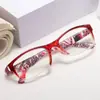 Nuevas y Modernas Sienes con Estampado de Leopardo Reductoras de Edad, Montura Ultraligera, Gafas de Lectura Cómodas, Antirradiación, Antifatiga