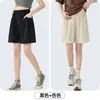 Shorts de Maternidad Jingqi Ropa de Verano 2026 Nuevo Estilo Delgado Pantalones Yamamoto Pantalones de Longitud Media para Mujeres Embarazadas Pantalones de Cinco Puntos Ropa de Maternidad para Mujer