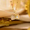 Collar de alta calidad, elegante y lujoso con circonita cúbica completa e incrustación de cobre delicada, presentando un diseño simple, moderno y exquisito, perfecto como cadena para clavícula o cadena para el cuello.