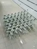 Gabinete de Ventilación Rejilla Sintética Estante Estante de Fijación de Tubería de Doble Fila Estante de Gabinete de Ventilación Varilla de Conexión de Acero Inoxidable Conexión de PP