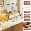 Suporte para monitor de computador, organizador de mesa, base para display de estação de trabalho, estrutura de suporte, suporte estendido para laptop com gavetas