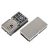 Accesorios para puertas corredizas de gabinete sin riel inferior, puerta de vidrio de 5 mm, riel deslizante para puertas corredizas simples y dobles, accesorios de herrajes para puertas corredizas