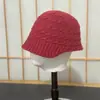 Sombrero de Pescador Hueco Transpirable Liso para Exteriores para Mujer Otoño Invierno Simple Versátil Hace que la Cara se Vea Más Pequeña Plegable de Moda