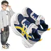 Zapatos deportivos para niños de primavera y otoño, antideslizantes, casuales, versátiles, modernos, zapatos tipo "dad shoes" para niños
