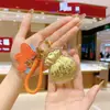 Bolsa de la Suerte de Riqueza 2025 Colgante Oro Puro 999 Cadena para Teléfono Móvil Llavero Bolsa de Prosperidad Caja de Regalo para Negocios