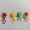 En Stock Color Caramelo Cierre de Langosta Lacado Juego de Tres Piezas Aleación de Zinc Accesorios para Joyería DIY Llavero con Cierre de Langosta de Figura Ocho