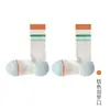 Meias Personalizadas para Mulheres, Meias Esportivas, Meias de Algodão de Cano Médio, Meias Femininas para Badminton, Meias Longas com Fundo de Toalha Amortecedoras e Absorventes de Suor