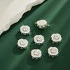 Accesorios Colgantes para Teléfono Móvil de Ocho Vías Flor de Ciruelo Incrustada con Diamantes Aleación Accesorios para Joyería DIY Cadena para Teléfono Móvil Material DIY Accesorios para Joyería