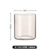 Copo de Vidro Simples Ultrafino, Copo de Água, Copo de Suco, Xícara de Café, Taça de Coquetel, Copo de Cristal, Copo Feito à Mão para Chá com Leite Latte Atacado