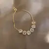 Pulseira Ajustável de Alta Qualidade para Mulheres Verão Ins Design de Nicho Simples Acessível Luxo Versátil Nova Pulseira 2025