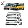 Adequado para Suzuki Spacia Gear Modificado Maçaneta Externa da Porta Acabamento Galvanizado Tampa da Maçaneta Especial para Carroceria Mk53