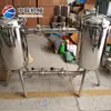 Equipo de Filtración de Bebidas de Jugo de Arándanos con Doble Filtro de Acero Inoxidable Máquina de Doble Filtro