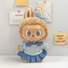 [Solo Ropa de Bebé] Ropa de Reemplazo para Muñeco de Peluche de Vinilo Labubu de 38 cm Falda Mokoko para Muñeco Labubu