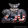 Colgante Moderno para Coche Tema 2D Popular Americano Llavero de Acrílico Insignia Broche Transfronterizo Honyao