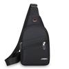 Bolsa de Pecho Impermeable 2024 Nuevo Estilo Coreano Bolsa de Hombre Lona Oxford Bolsa de Pecho Bandolera Mochila Moderna Cartera Pequeña
