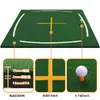 Ventas Directas de Fábrica Césped de Nylon para Practicar Swing Almohadilla de Golpeo de Doble Capa Especial para Campo de Práctica Cruce Almohadilla de Golpeo de Golf