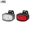 Juego de Luz Delantera y Trasera para Bicicleta Impermeable LED de Alto Brillo Luz de Advertencia para Carretera Accesorios para Ciclismo de Montaña
