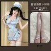Nova coleção de lingerie Manyu: Avental de cetim doce e inocente com detalhes bordados, dupla face, em estilo Lolita, modelo 9792