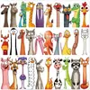 30 Piezas de Divertidos Marcadores de Libros Creativos de la Serie Animal, Papelería para Estudiantes, Tarjetas de Anotación para Lectura, Base de Papel, Marcadores Exquisitos y Humorísticos