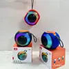 Mini altavoz Bluetooth inalámbrico transfronterizo nuevo portátil para exteriores luz RGB colorida tarjeta portátil estéreo pequeño