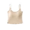 Camisola de Nuevo Estilo 2025 con Almohadillas para Aumentar y Mostrar el Busto para Chicas Jóvenes Atractivas para Usar Afuera y Adentro Tops Adelgazantes para Deportes de Yoga