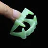 Juguetes Engañosos del Día de los Inocentes Accesorios de Halloween Dientes Postizos Luminosos de Vampiro Juguetes Amenazantes de Halloween