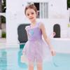 Traje de baño para niños Traje de baño de una pieza para otoño e invierno para niñas Traje de baño lindo para niñas pequeñas, medianas y grandes Bebé Traje de baño para aguas termales
