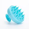 Venda por atacado massagem bicolor shampoo escova cabeça meridiano massagem artefato casa banho couro cabeludo escova de limpeza escova shampoo escova