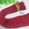 72# Nó chinês feito à mão trançado anel de puxar falso pingente DIY pulseira colar bobina anel de puxar acessórios de joia atacado