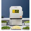 Máquina Multifuncional Eléctrica Chigo para Cortar Puerros Fábrica Comedor Comercial Máquina Pequeña para Cortar Pimientos Cebolletas Ajo