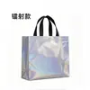 Bolsas Tote de Tecido Não Tecido Espessado para Roupas em Estoque Atacado para Shoppings, Embalagem para Presentes, Sacos à Prova de Poeira, Logotipo e Tamanho Personalizáveis