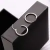 Estilo Coreano Nuevos Pendientes Circulares para Hombres y Mujeres Elegantes Pendientes de Anillo de Pareja Moda Aro para Estudiantes Oreja de Moda