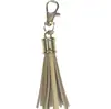 Nuevo Colgante de Bolso con Borla de Cuero Pulsera de Cuentas de Silicona Llavero Accesorios Pulsera Llavero Borla
