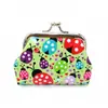 Bolsa de moedas com fivela de joaninha fofa em PU, mini bolsa de moedas, bolsa de moedas, pequeno presente criativo
