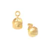 Accesorios Chapados en Oro Bolsa de la Suerte Melocotón Accesorios para Joyería DIY Colgante Candado de la Suerte Pulsera Collar Material Fabricante Accesorios al por Mayor