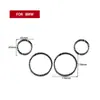 Aplicável a BMW Série 1 E81 E82 E87 E88 08-13 Fibra de Carbono Modificação Interna Alavanca de Câmbio Console Central Elevação