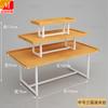 Estante Mingchuang, expositor Nakajima, boutique para madres e hijos, joyería, zapatos, bolsos, papelería, contenedor de exhibición, altura de tres capas, mesa de agua corriente