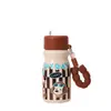 Nueva Taza Térmica de Acero Inoxidable de Alto Valor Portátil para Exteriores con Correa Mini Taza para Niños Taza de Agua Personalizable de Dibujos Animados
