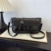 Bolso de mujer estilo coreano, moda retro, informal, pequeño, cuadrado, invierno 2024, nuevo nicho de moda, bolso de mensajero de alta gama