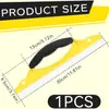 Rascador de Cristal para Ventana de Coche de Venta Caliente Transfronterizo Herramienta para Eliminar Agua de Espejo Rascador Recto Rascador Suave de TPR para Uso en Baño y Cocina